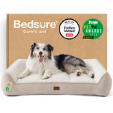 Bedsure SupportMax XL top view showing large size and orthopedic support for big dogs
