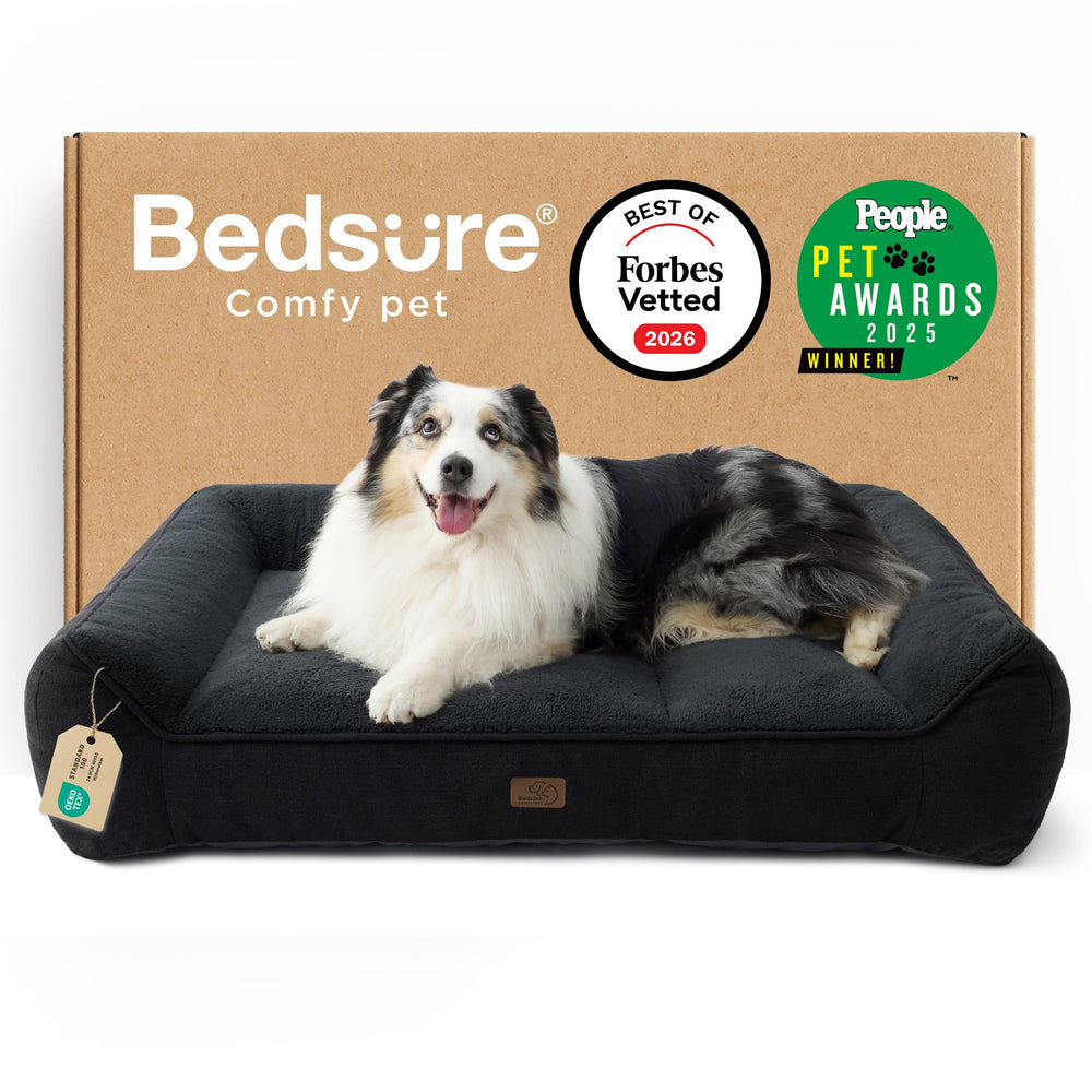 Bedsure SupportMax XL cover shows waterproof layer, making spills easy to wipe away