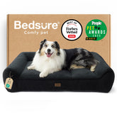 Bedsure SupportMax XL cover shows waterproof layer, making spills easy to wipe away