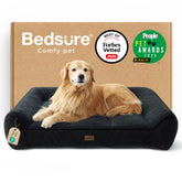 Bedsure SupportMax XL Plus orthopedic dog bed, 48-inch, offering enhanced joint support for large dogs.