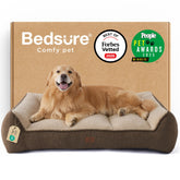 Bedsure SupportMax XL Plus bed cover with waterproof protection for dogs.
