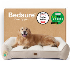 Bedsure SupportMax XL Plus orthopedic dog bed overview with generous support for large dogs.