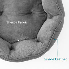 Bedsure ultra-soft polyester filling provides relaxed support for joints.