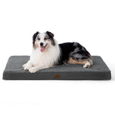 Bedsure XL dog bed with egg crate foam detail for joint support.