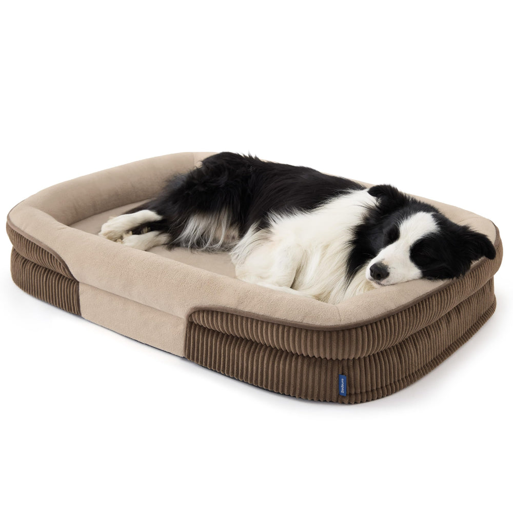 Bedsure XL orthopedic dog bed with foam support for joint comfort
