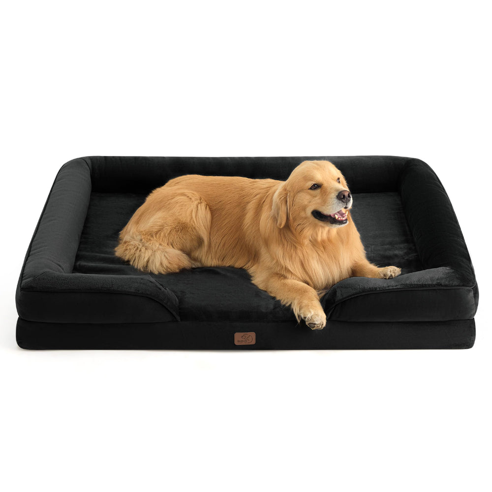 Bedsure XXL orthopedic dog bed with removable cover for easy washing.