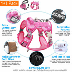 Beebiepet anti-lost ID tag harness with writable contact details