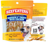 Beefeaters Beefhide twist-chicken-wrap 5in chew for training rewards
