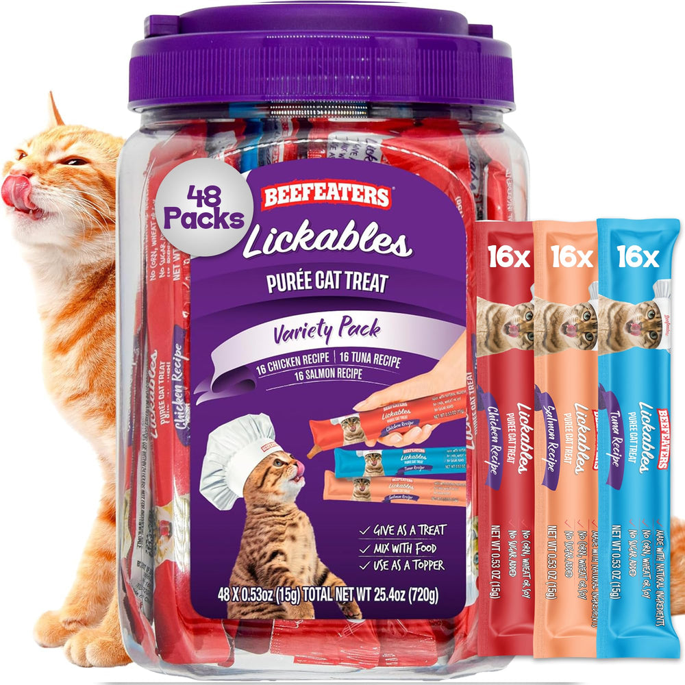 Beefeaters salmon puree tube for moisture-rich feeding