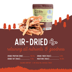 Beg & Barker pork jerky single-ingredient strip—natural nutrition