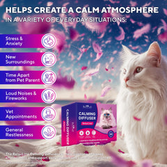 Beloved Pets cat calming diffuser refill pack ready for extended calm in your felines.