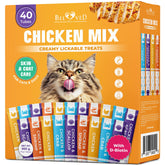 Beloved Pets creamy lickable chicken-tube for cats, hydration and flavor