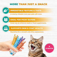 Beloved Pets shrimp-tube flavor for cats, savory seafood treat