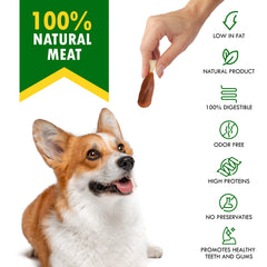 Beloved Pets dehydrated chicken snack locks in flavor for on-the-go treats.