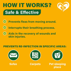 Beloved Pets flea tick spray for indoor surfaces with long-lasting effect