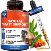 Beloved Pets natural yeast infection drops bottle for soothing irritated skin.