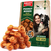 Beloved Pets peanut butter bones with cranberry 10.6 oz for training rewards.