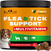 Beloved Pets Revolution Chews bottle—flea and tick protection with multivitamin support