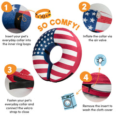 BENCMATE donut collar soft material highlights gentle post-surgery care