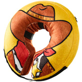 BENCMATE inflatable dog cone collar outer view shows comfortable wear and protective design.