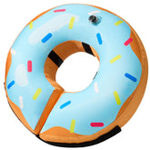 BENCMATE inflatable donut cone blue full view for comfortable recovery