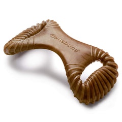 Benebone dental durable dog chew toy with real bacon for large dogs