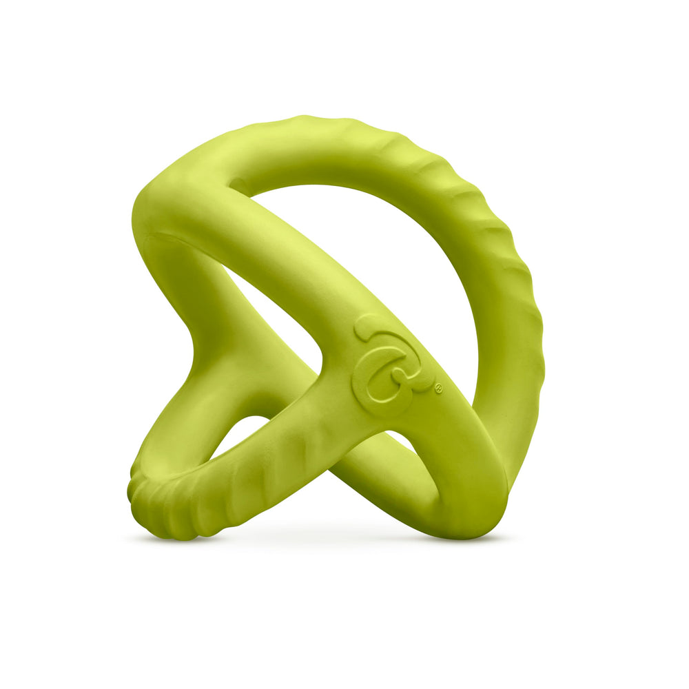 Benebone natural rubber tug toy with durable grip for tough play.