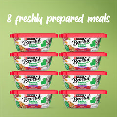 Steam-cooked Beneful blend seals freshness and flavor with savory gravy.