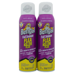 Bengal Full Season Flea Killer Plus two-can pack for extended protection