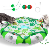 Bentopal automatic cat toy with moving feather sparks interactive play