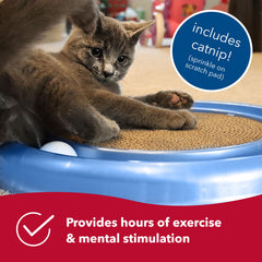 Bergan Coastal Pet scratch pad provides satisfying cardboard texture.
