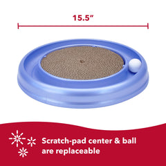 Bergan Turbo Scratcher features a non-slip bottom for stability.