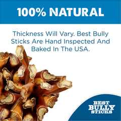 Best Bully Sticks 100 percent beef chew delivers simple natural protein