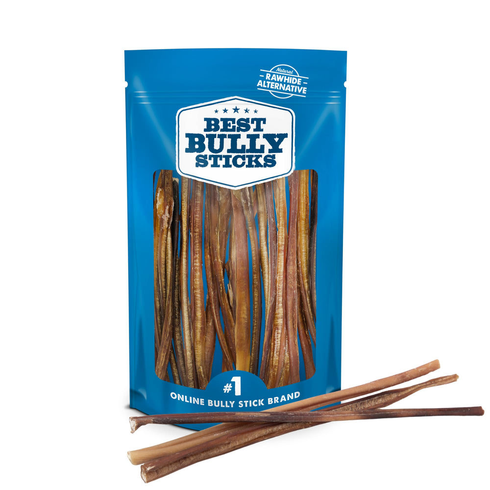 Best Bully Sticks 12-inch odor-free chew in bulk pack ideal for large dogs
