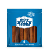 Best Bully Sticks 6in dog chews in pack for long-lasting entertainment