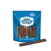 Best Bully Sticks 6-inch gullet stick, natural beef chew ideal for teething dogs