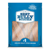 Best Bully Sticks 6-inch joint jerky pack front showing long-lasting dog treats.