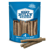 Best Bully Sticks beef snap sticks 20-pack, protein-rich training reward for dogs