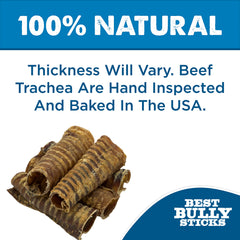 Best Bully Sticks beef trachea pack on display.