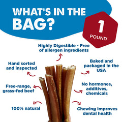 Best Bully Sticks grass-fed beef chew for durable chewing