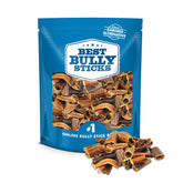 Best Bully Sticks Gullet Bites pack showing natural beef chews for daily rewards