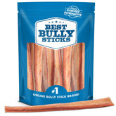 Best Bully Sticks jumbo 12-inch chew for large dogs provides long-lasting engagement.
