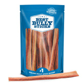 Best Bully Sticks jumbo packaging showing natural beef chews for large dogs.