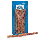 Best Bully Sticks natural XL braided 12-inch pack for large dogs, long-lasting chew.
