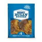 Best Bully Sticks pig ears 25-count pack for dogs — all-natural chew.