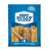 Best Bully Sticks premium beef trachea chew close-up showing natural texture and durability.