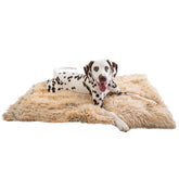 Best Friends by Sheri calming shag blanket in taupe providing cozy warmth for small to medium pets.