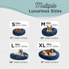 Best Friends by Sheri Lux faux fur bed adds warmth and soft snuggles.