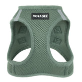 Best Pet Supplies all weather mesh plush harness front view for secure walking