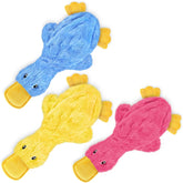 Best Pet Supplies crinkle duck toy head with squeaker for interactive play